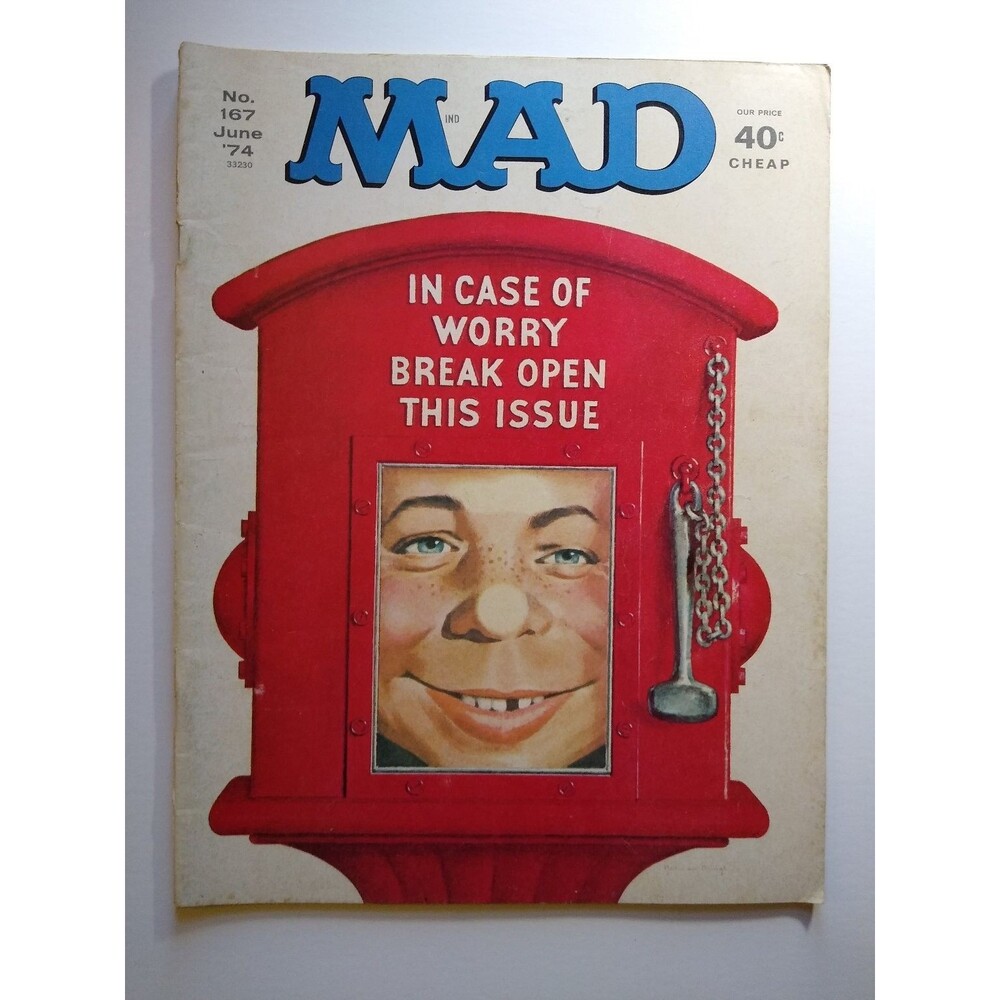 MAD Magazine #167 June 1974 My Fair Lady The Streets Of San Francisco Satire